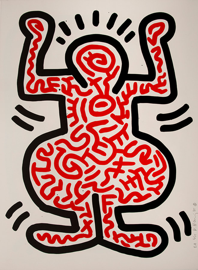 Keith Haring, Ludo, 1985 | Shapero Modern