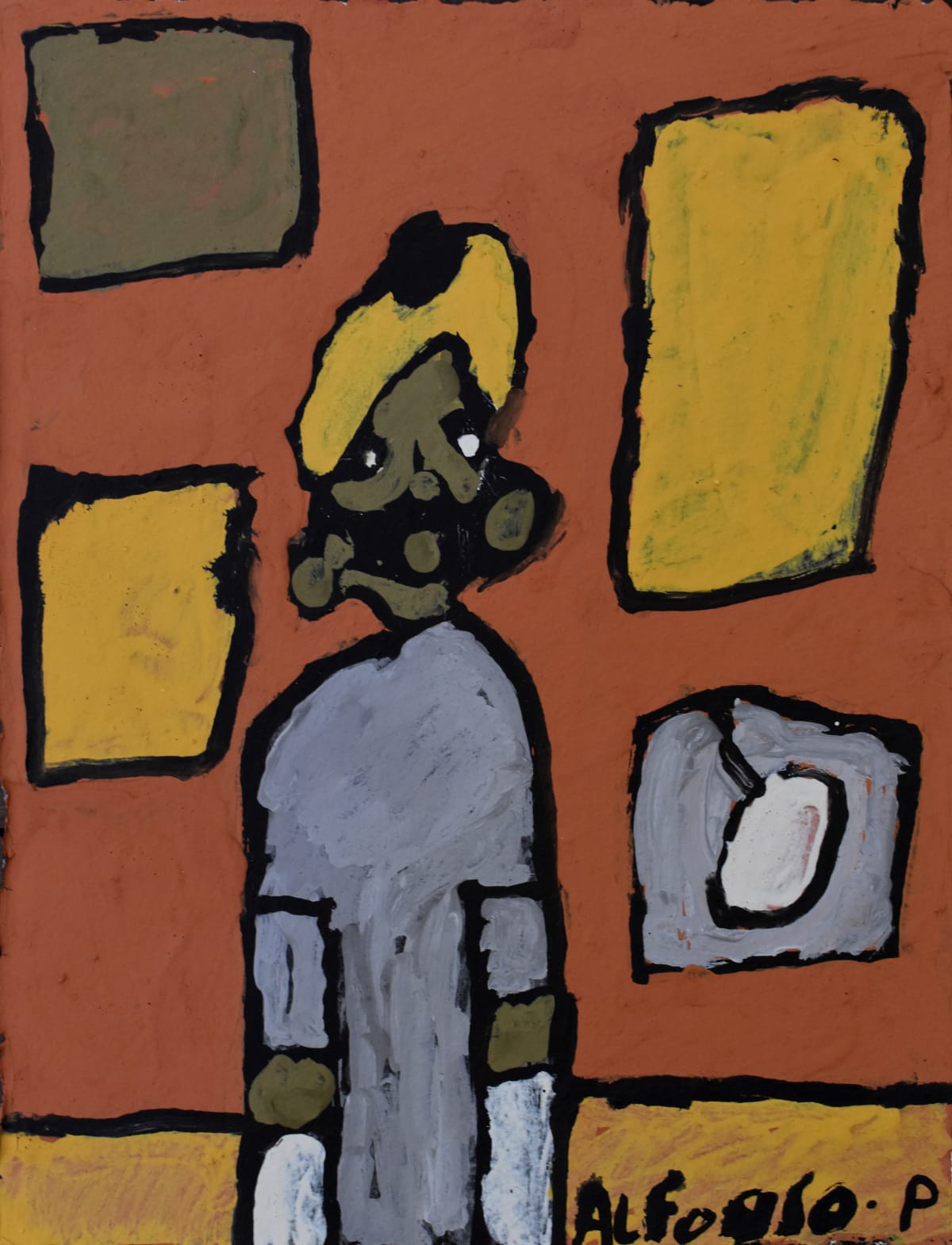 Alfonso Puautjimi, Self Portrait, 2019