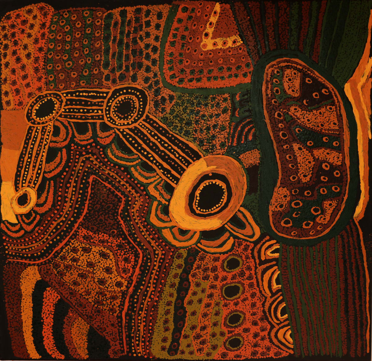 Judy Martin, Ngayuku Mamaku Ngura (My Father's Country), 2019