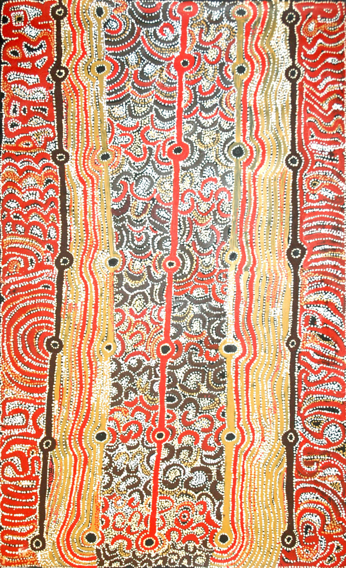 Hector Tjupuru Burton, Anumara Tjukurpa Manta - Earth