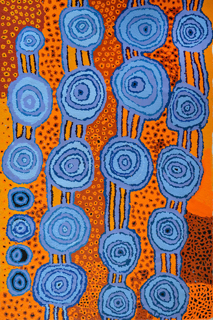 Beryl Jimmy Kapi Tjuta acrylic on linen 100 x 150 cm