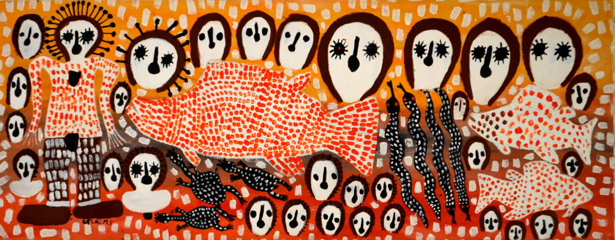 Mabel King, Wandjina & Munja Fish