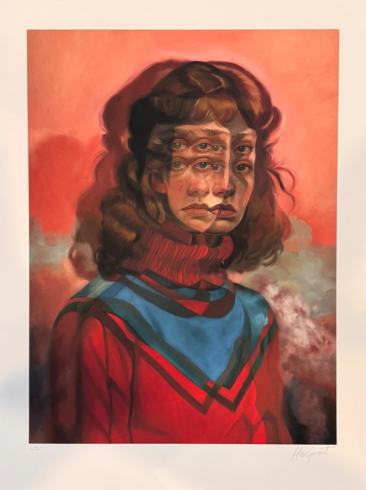 I like being alone (print), 2024