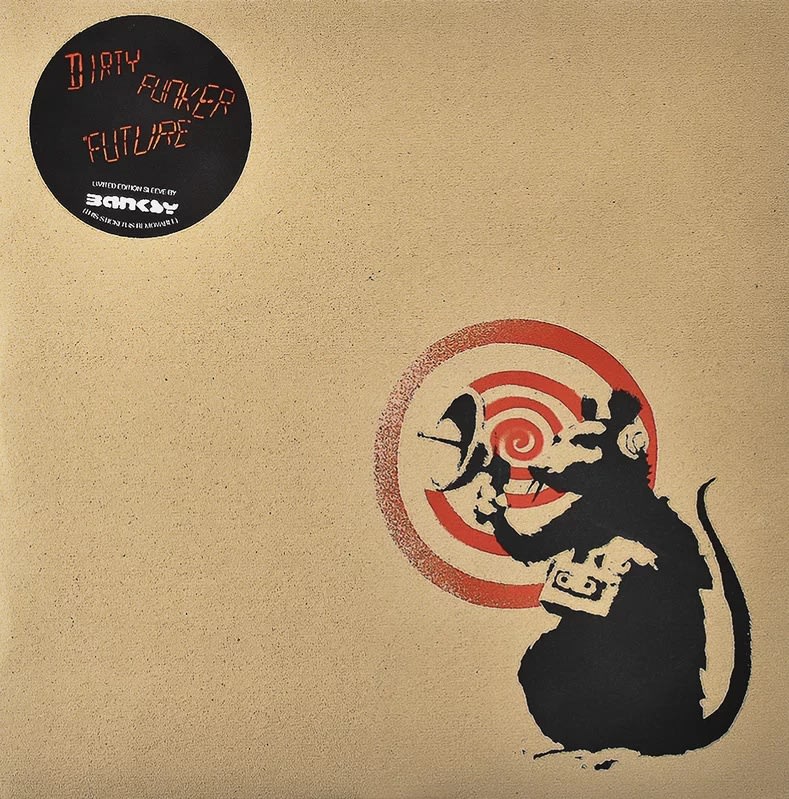 BANKSY DIRTY FUNKER Future (Radar Rat Brown Cover Record)