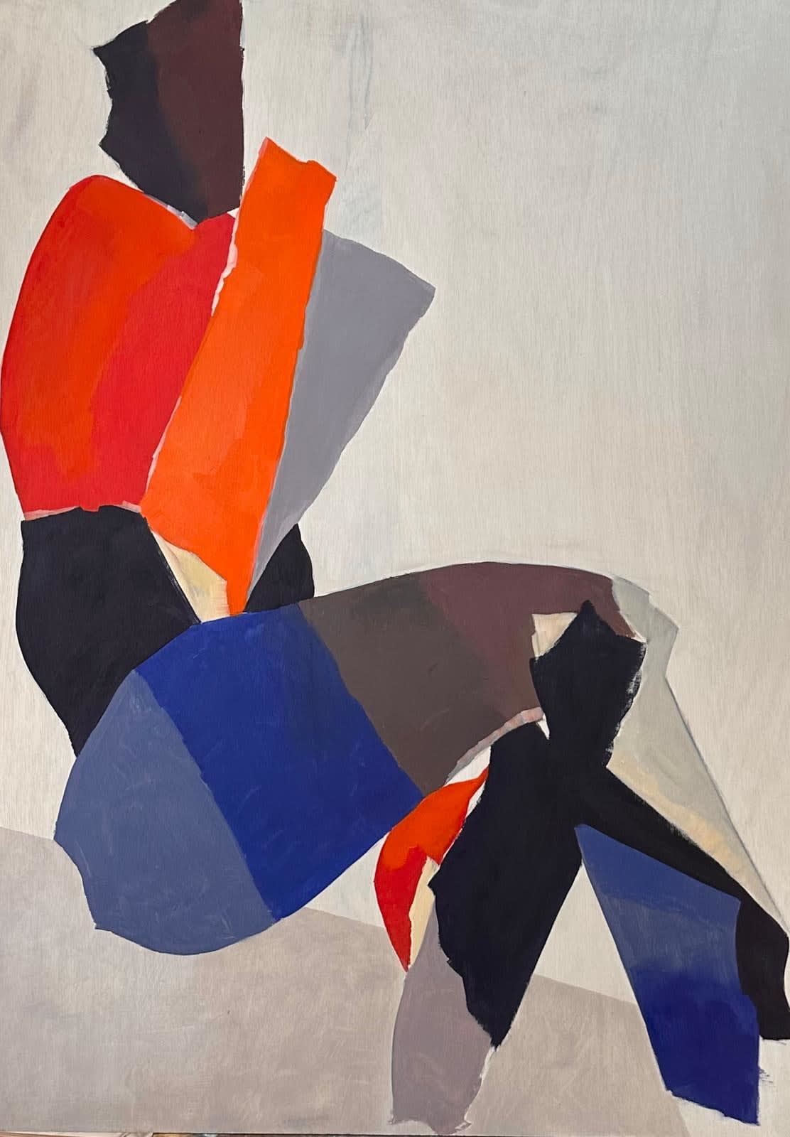 Torso in Orange , 2024