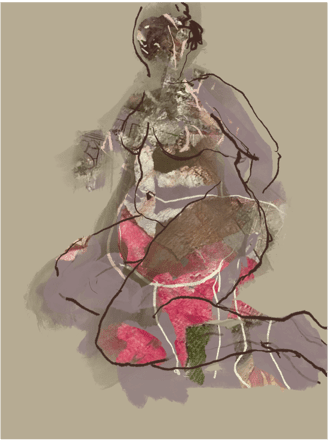 Lily Reclining, 2024