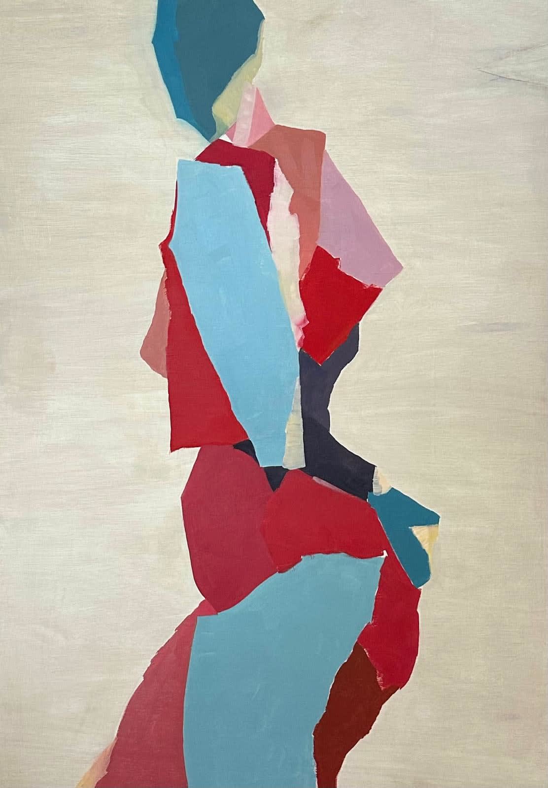 Red and Blue Stride, 2024