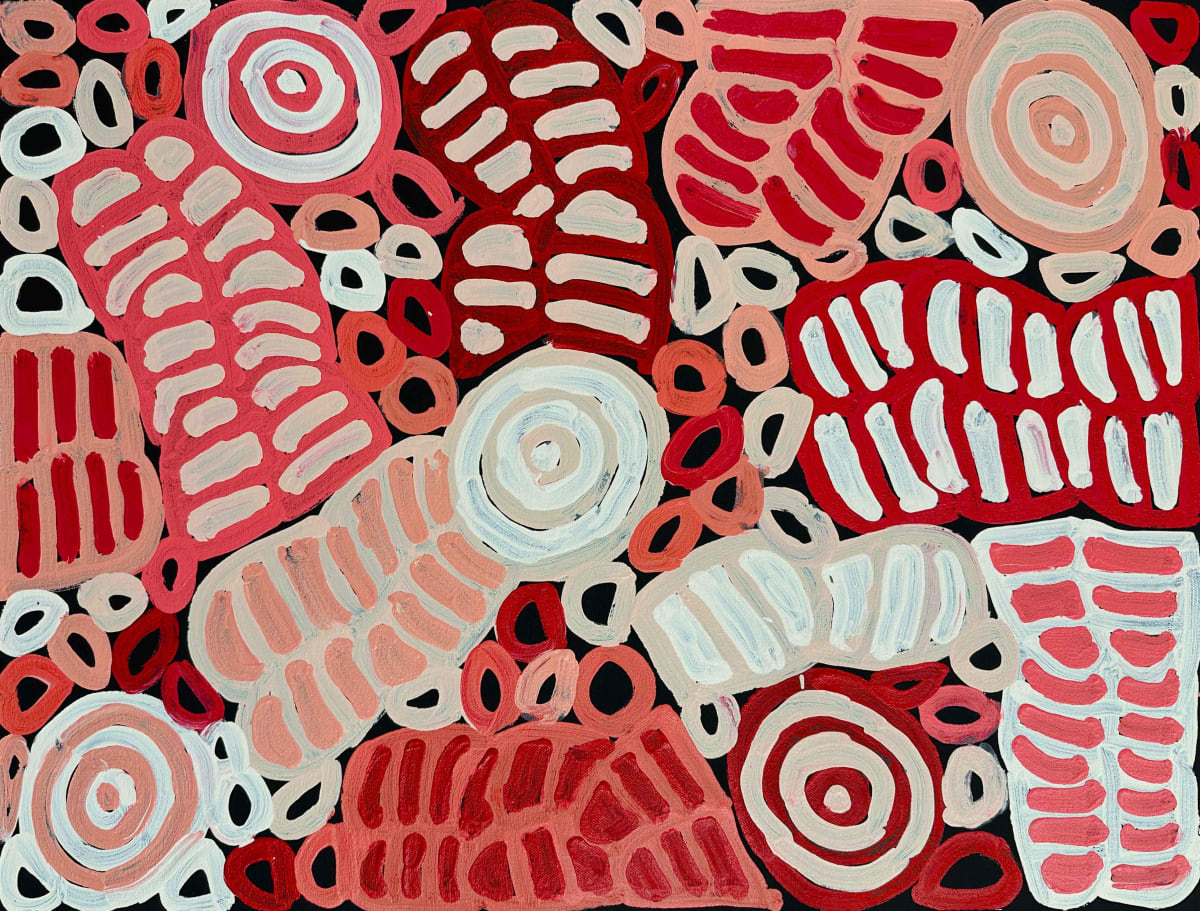 Art by leading Aboriginal artist Eric Braedon Mbitjana