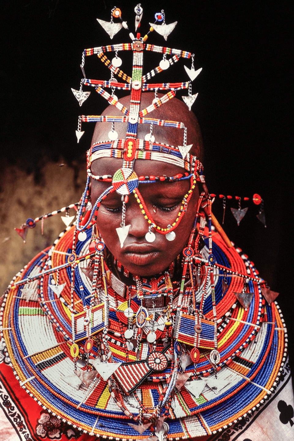Carol Beckwith and Angela Fisher, Maasai Bride, Kenya, 1996 | THK Gallery