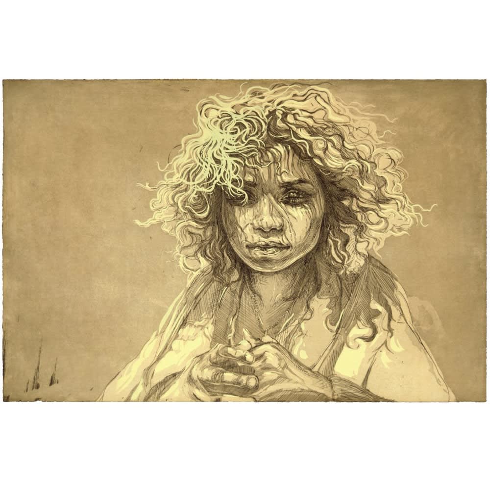 Girl with Dappled Sunlight, 2018