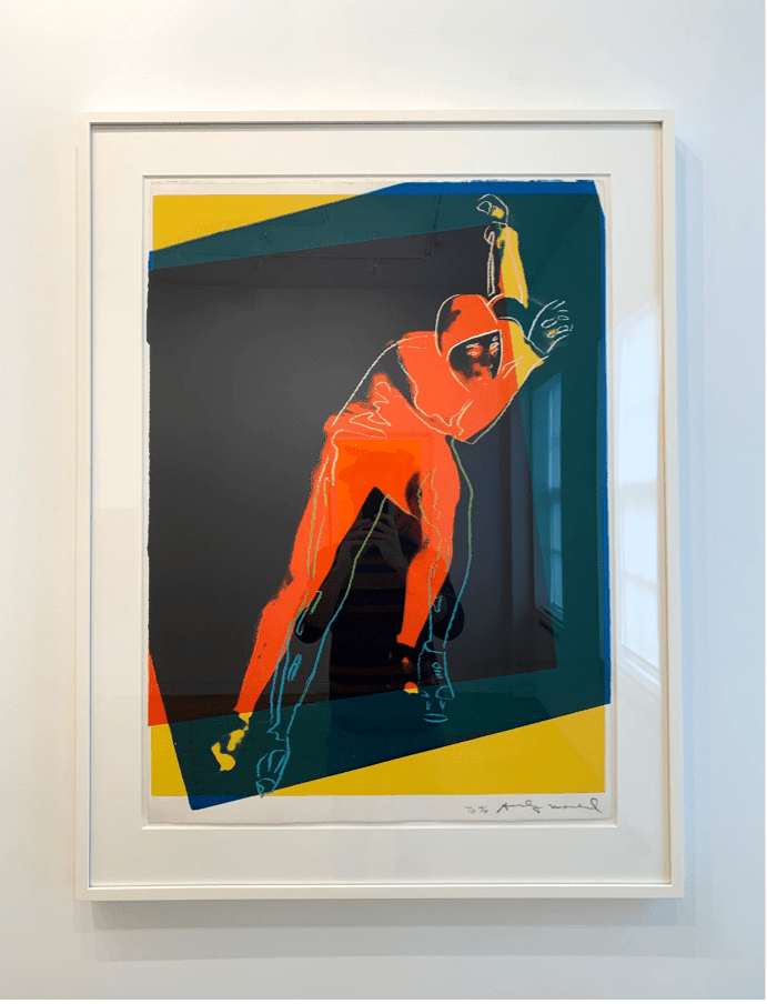 Andy Warhol, Speed Skater, 1983 | Upsilon Gallery