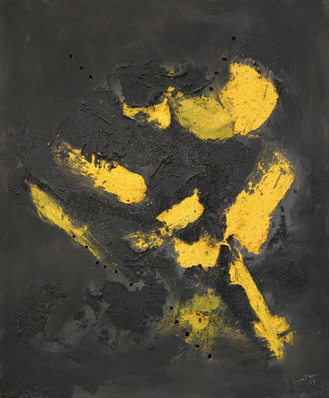 Lucio Fontana、Concetto spaziale、希少画集画 Lucio Fontana、Concetto spaziale、希少画集画