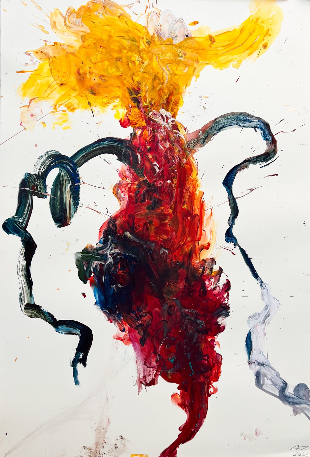 Alessandro Twombly (new paintings). by MILAZZO (Richard