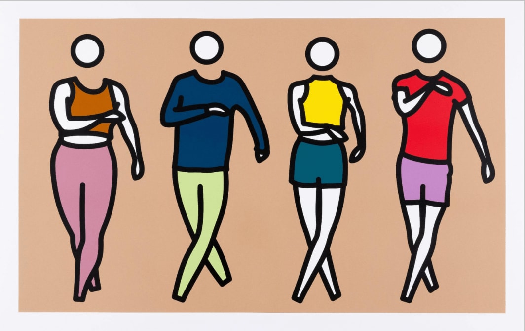 Julian Opie Artwork | Vertu Fine Art