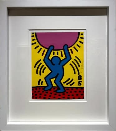 Keith Haring 立体額縁 Keith Haring | Vertu Fine Art
