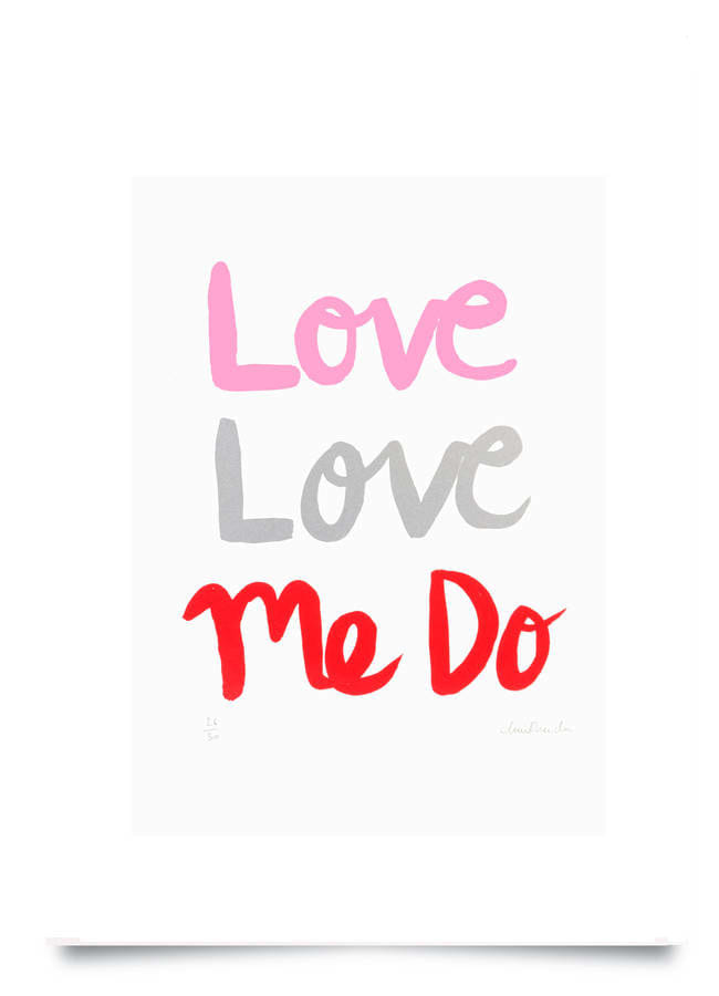 Lucie Sheridan Love Love Me Do Will S Art Warehouse