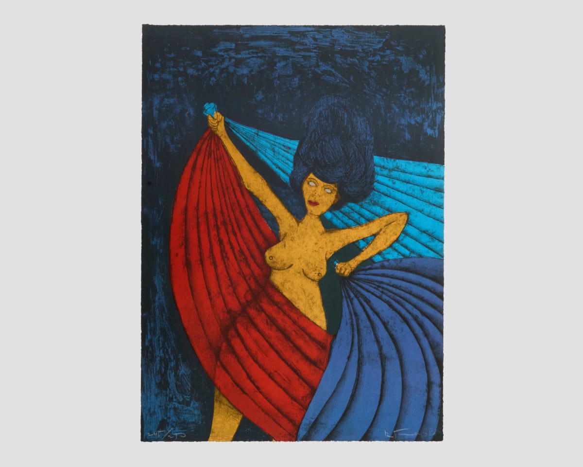 Rufino Tamayo　ルフィーノ・タマヨ Rufino Tamayo (Mexican, 1899 - 1991) Lithograph In Colors Signed