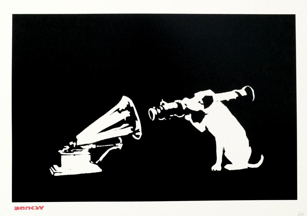 Banksy HMV print guide and meaning