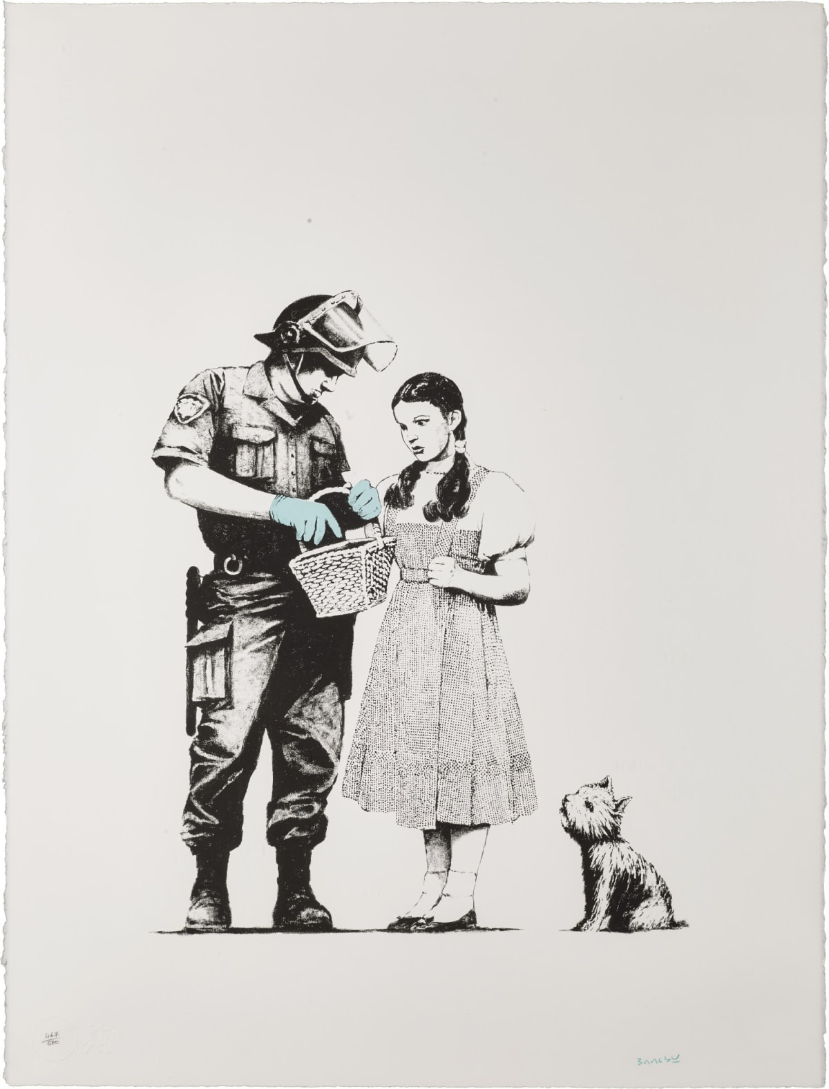 Banksy Stop and Search Print Meaning