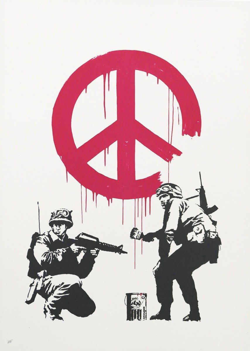 Banksy CND Soldiers Print meaning