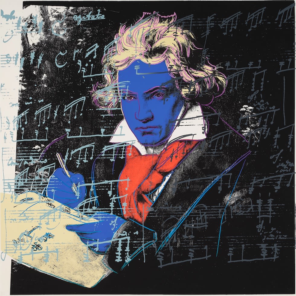 Andy Warhol Beethoven f and s ii. 390