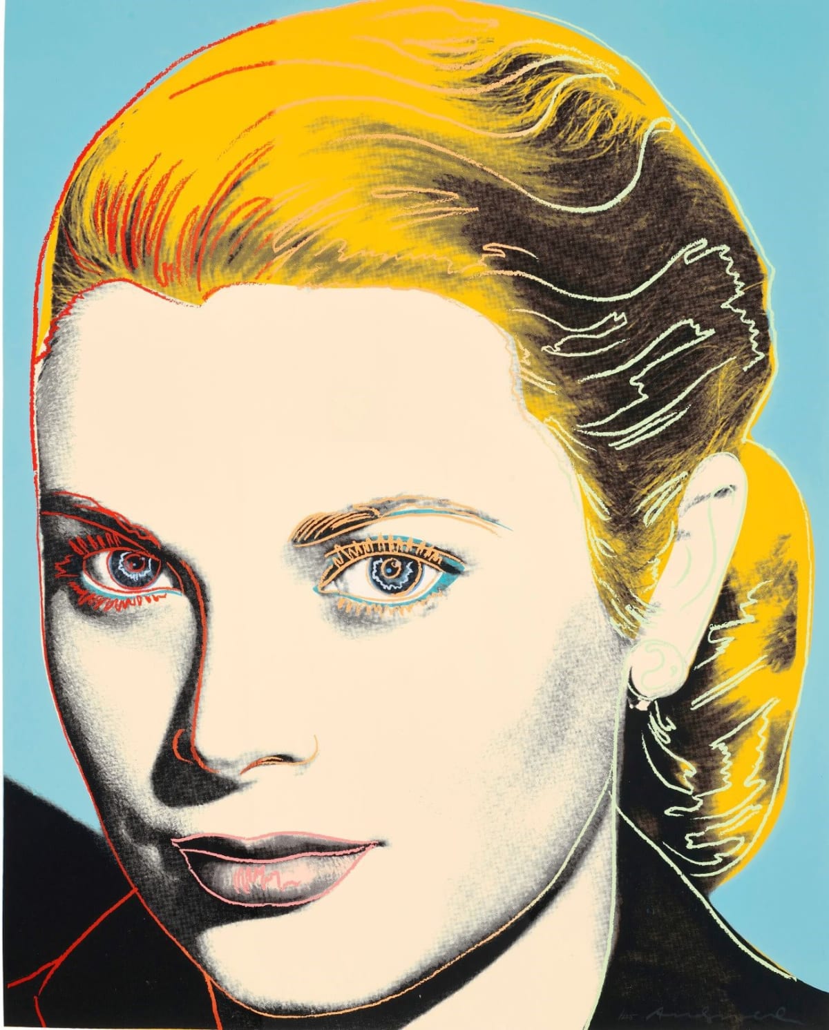 Andy Warhol Grace Kelly print for sale