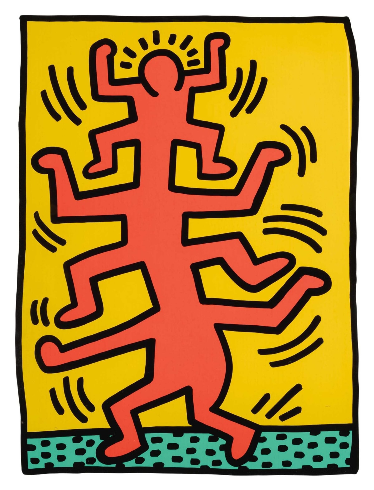 Keith Haring Growing (Portfolio) For Sale