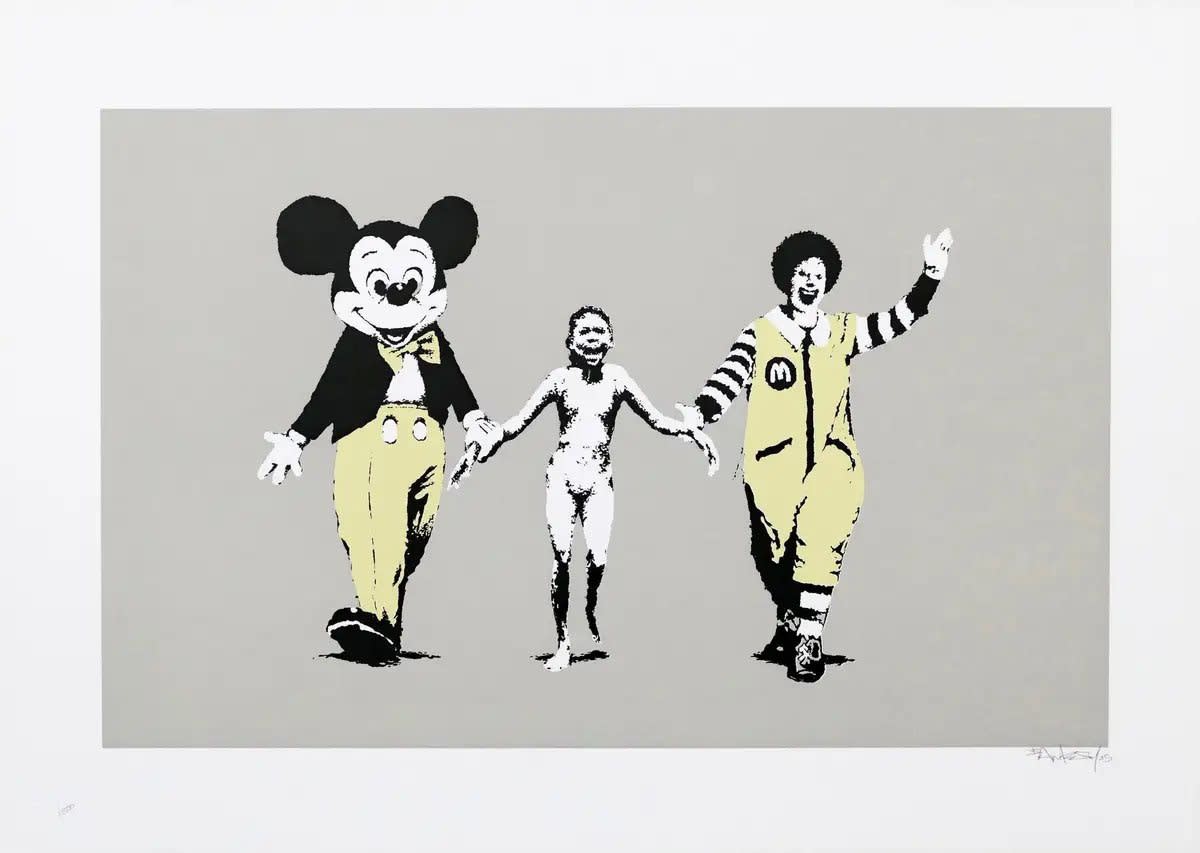 Banksy Napalm Print Meaning