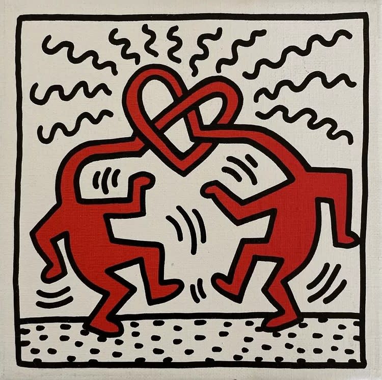Keith Haring Untitled Print For Sale