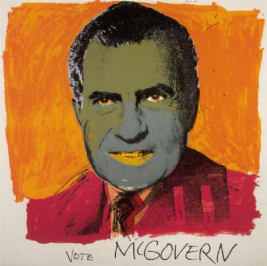 Andy Warhol Vote McGovern print for sale