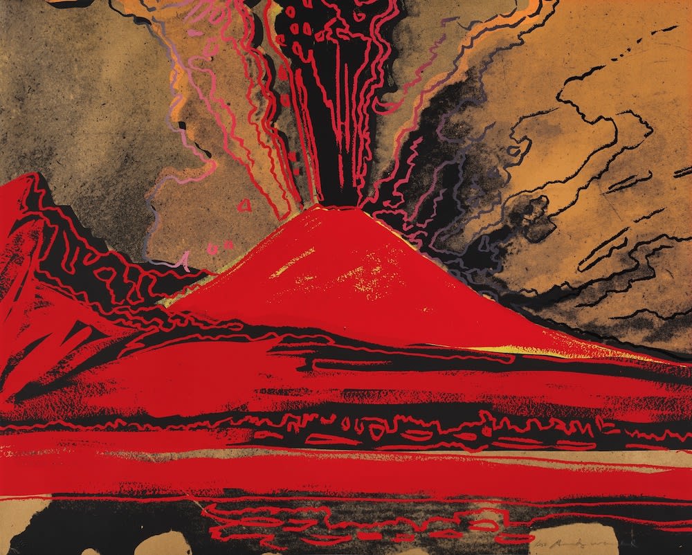 Andy Warhol Vesuvius print for sale