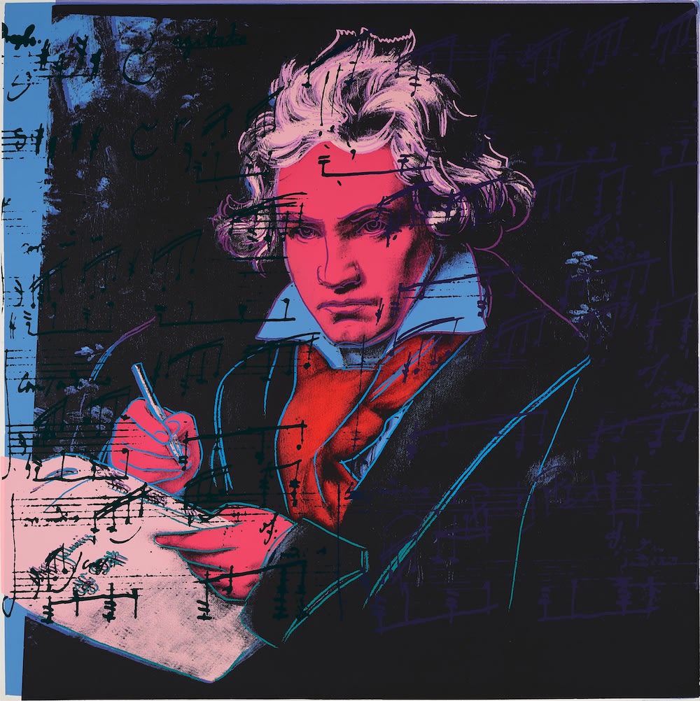 Andy Warhol Beethoven (F & S. II 392) For Sale | Andipa Editions