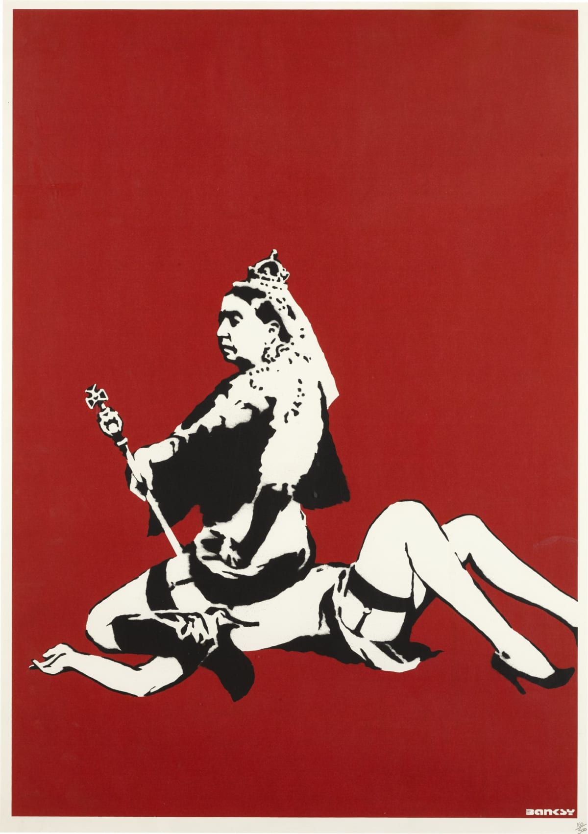 Banksy Queen Vic Print, Facts | History | Meaning