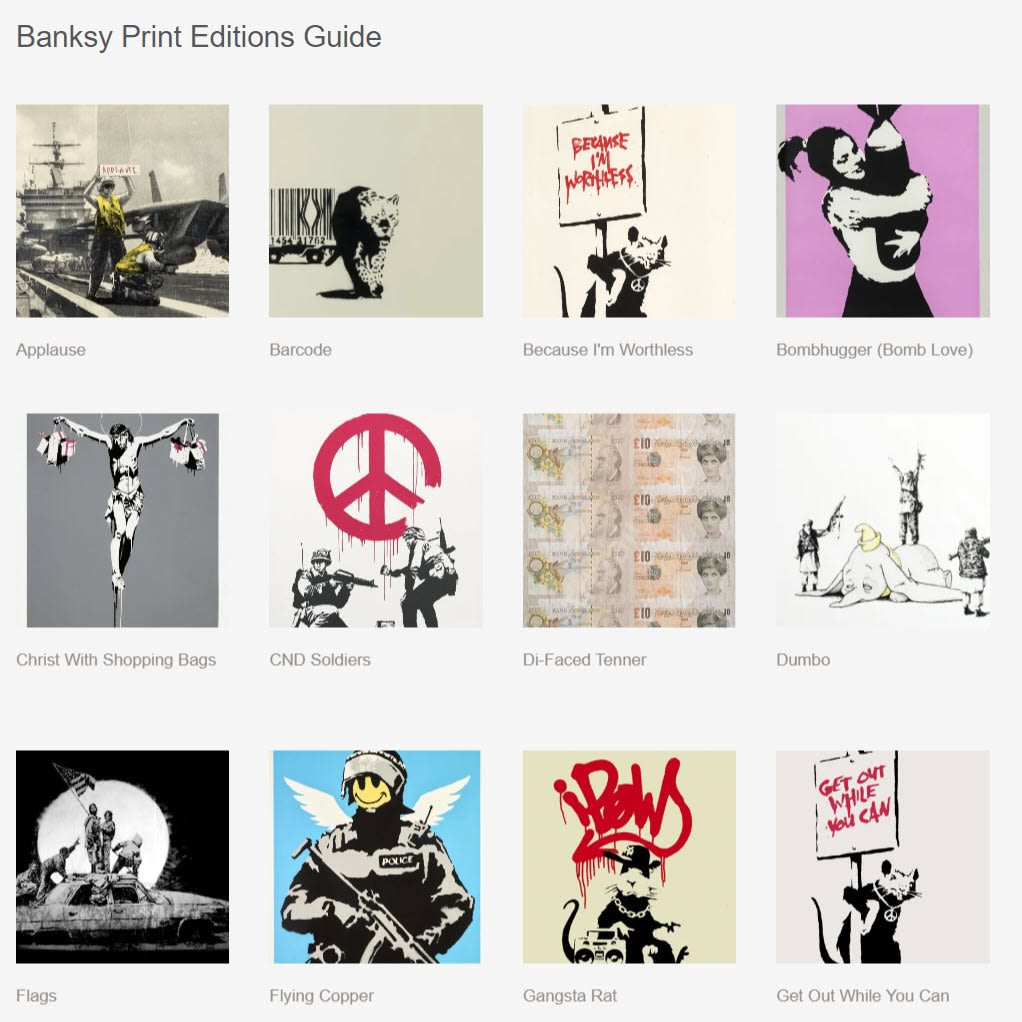Banksy Art For Sale : Signed Prints & Originals | Andipa Editions