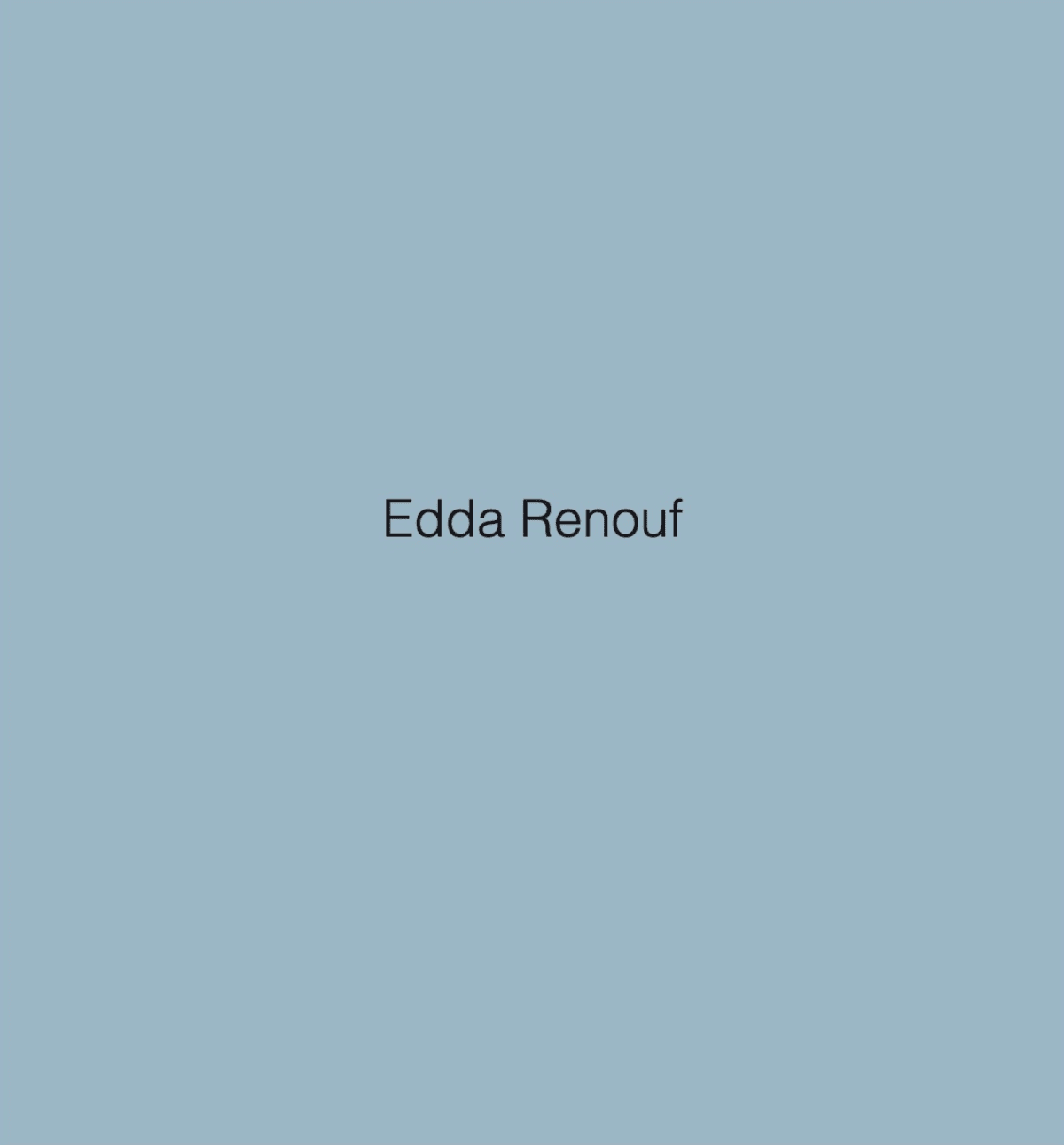 Edda Renouf