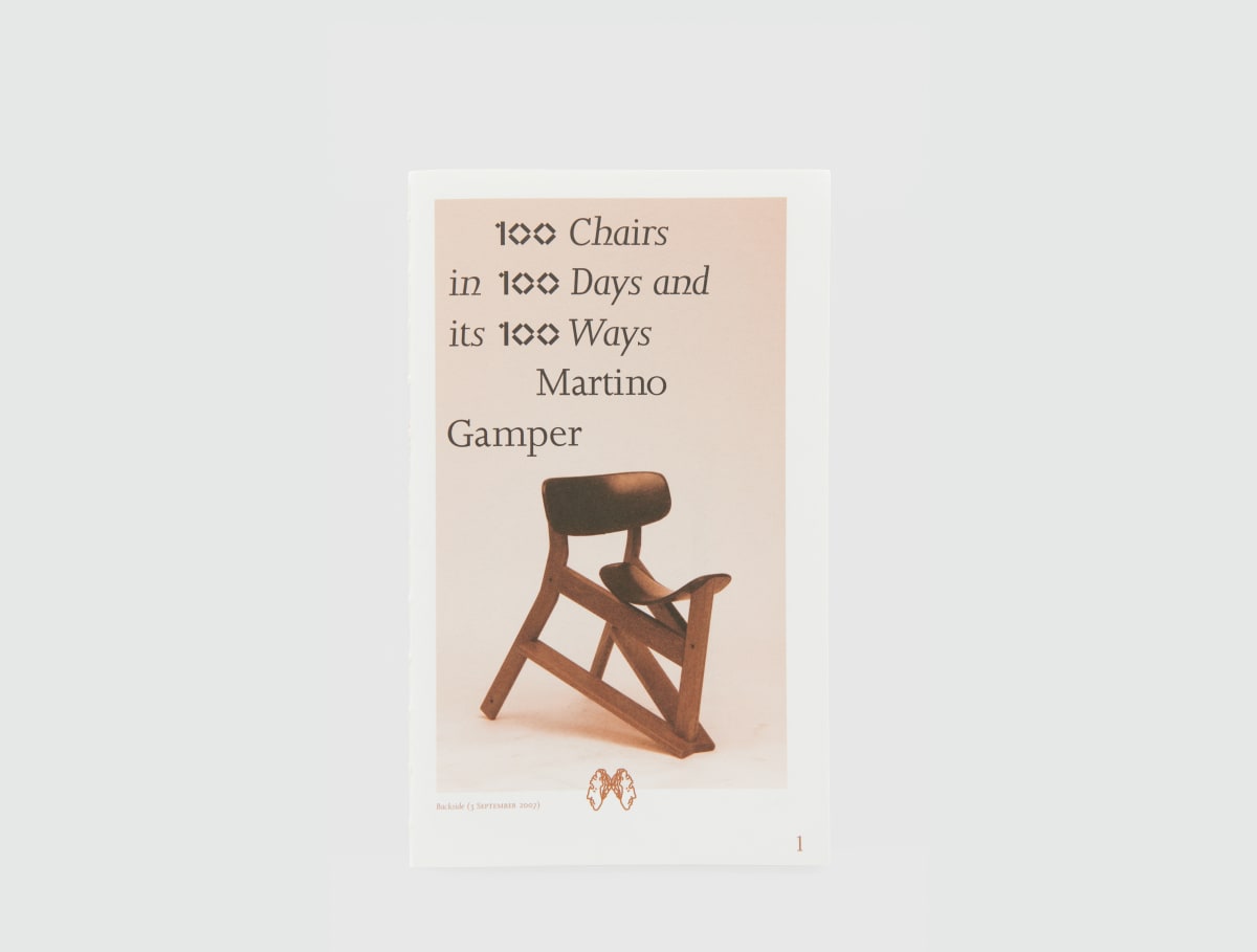 Publication: Martino Gamper - 100 Chairs in 100 Days and its 100 