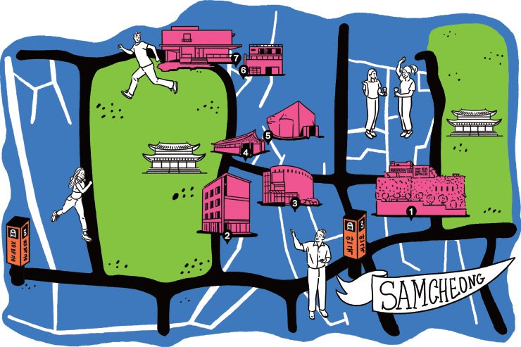 [News] Samcheong Night Art Map to Enjoy Frieze to the fullest