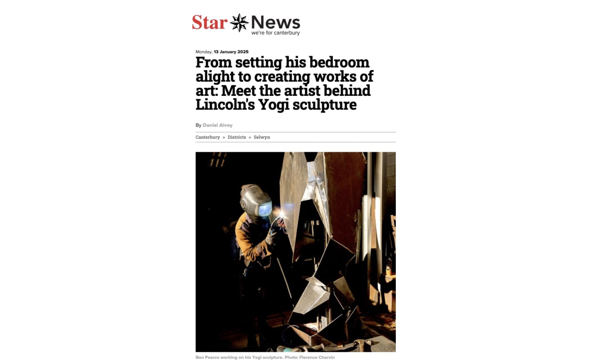 From setting his bedroom alight to creating works of art: