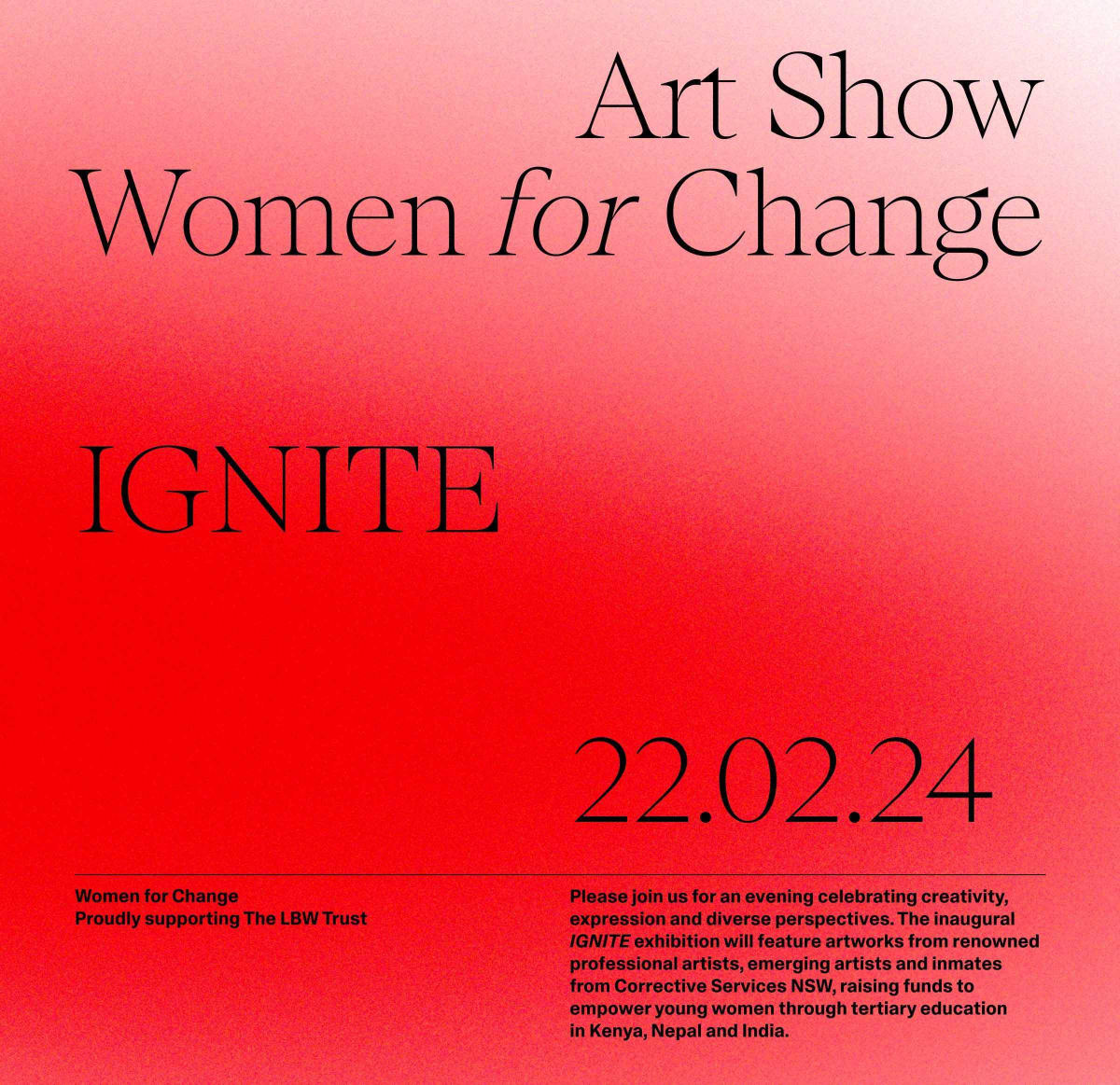Arthouse Gallery artists part of Women for Change