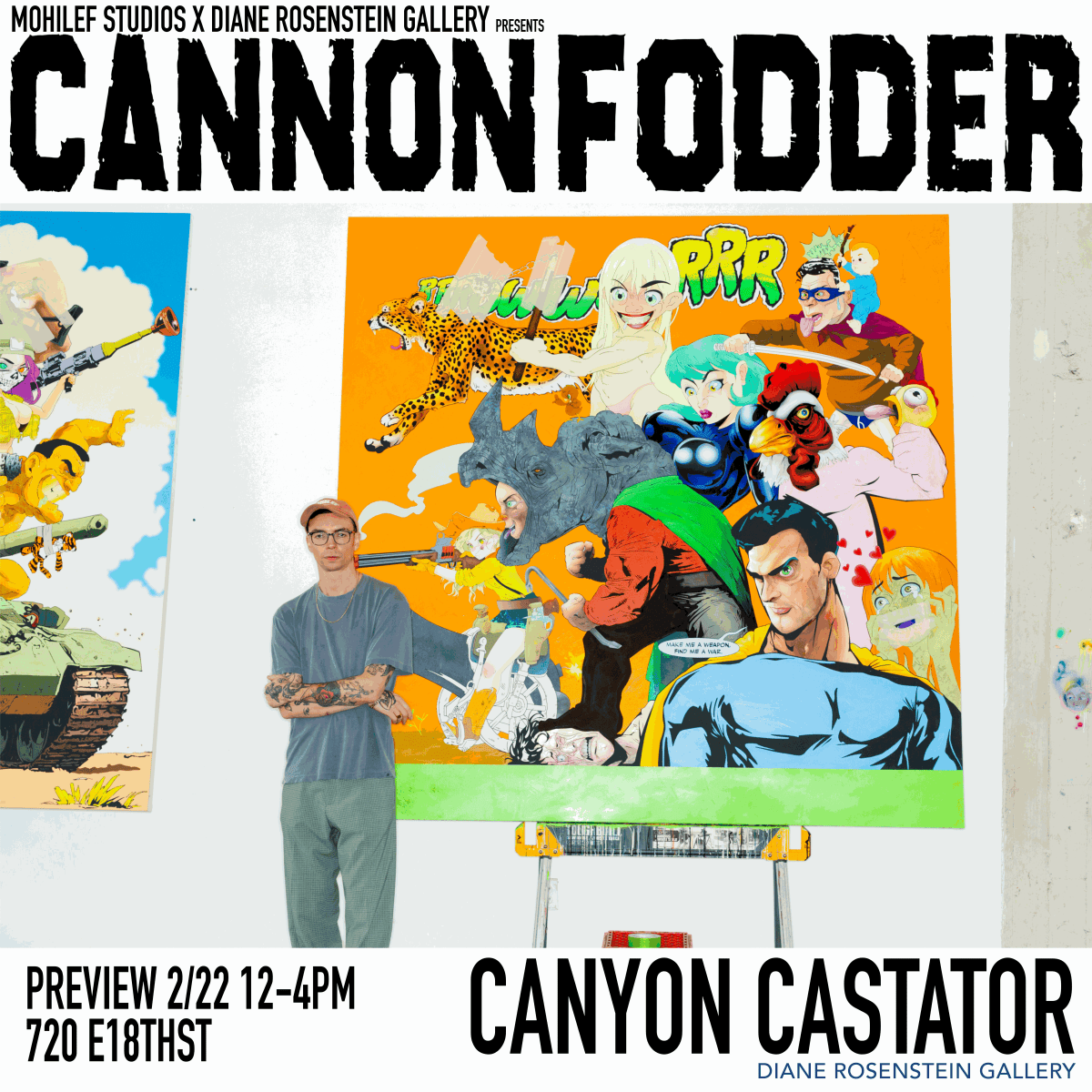 Canyon Castator Pop-Up at Mohilef Studios