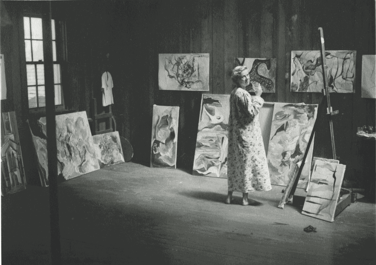 Mary Abbott in the Hamptons, By Audrey Steinkamp