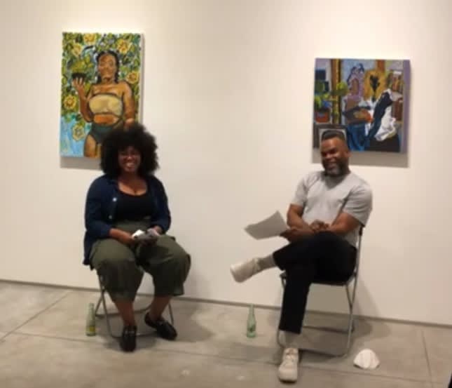 Alexis Pye and Jamal Cyrus in conversation