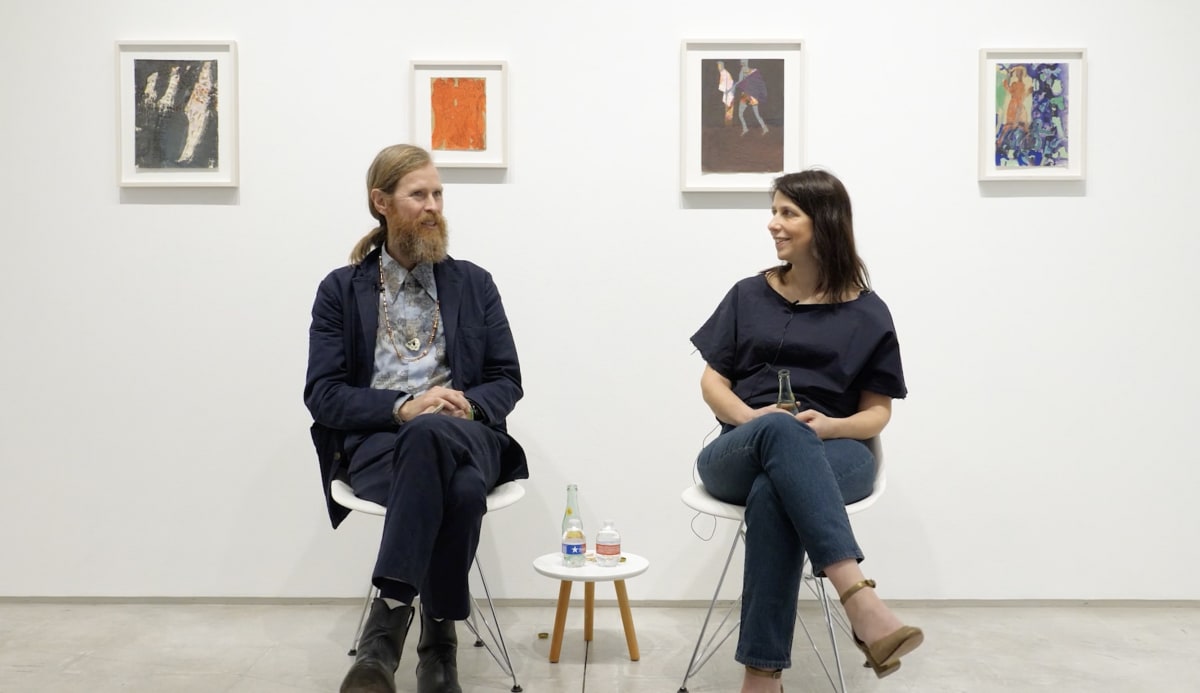 Jackie Gendel and Edwin Smalling in conversation