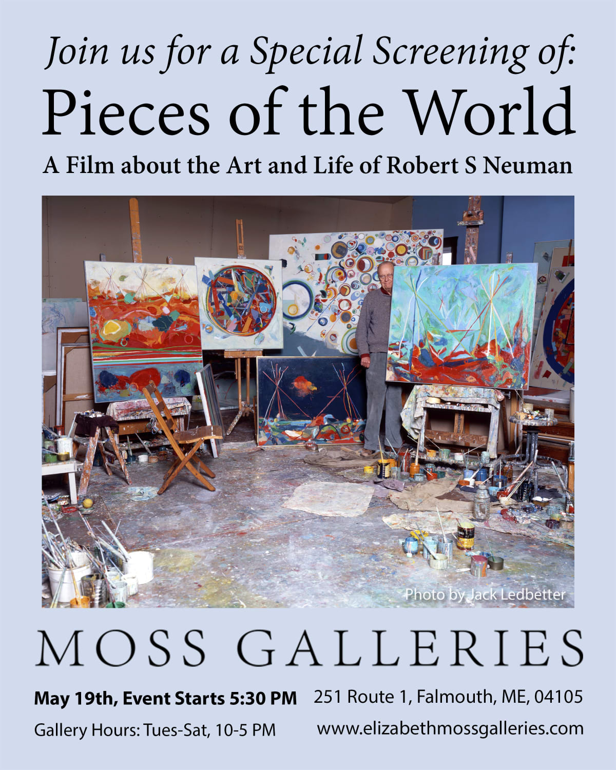 Special Viewing of "Pieces of the World: The Art and Life of Robert S Neuman"