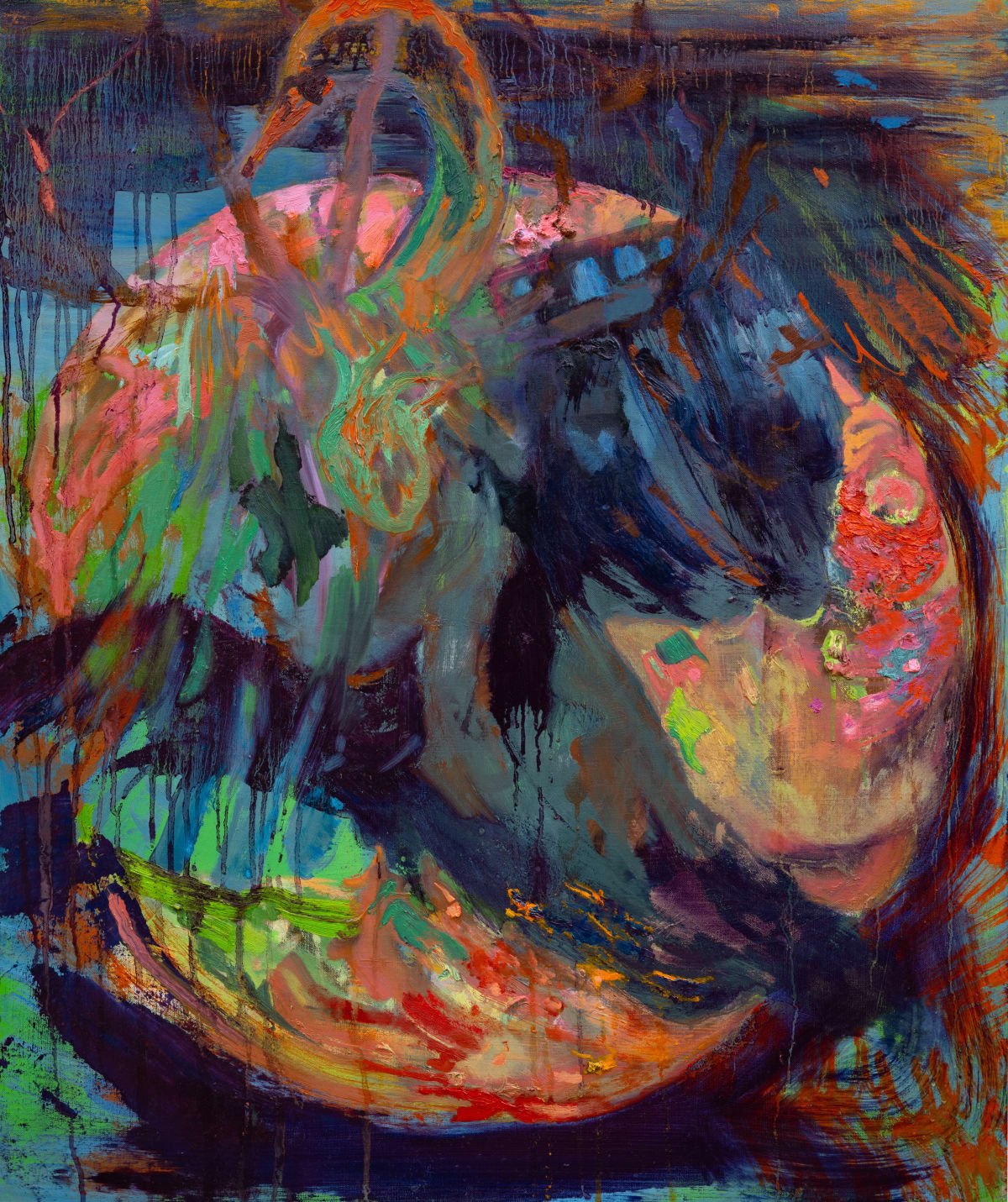 Moss Art - Abstract Series No. 048 (3' x 2')
