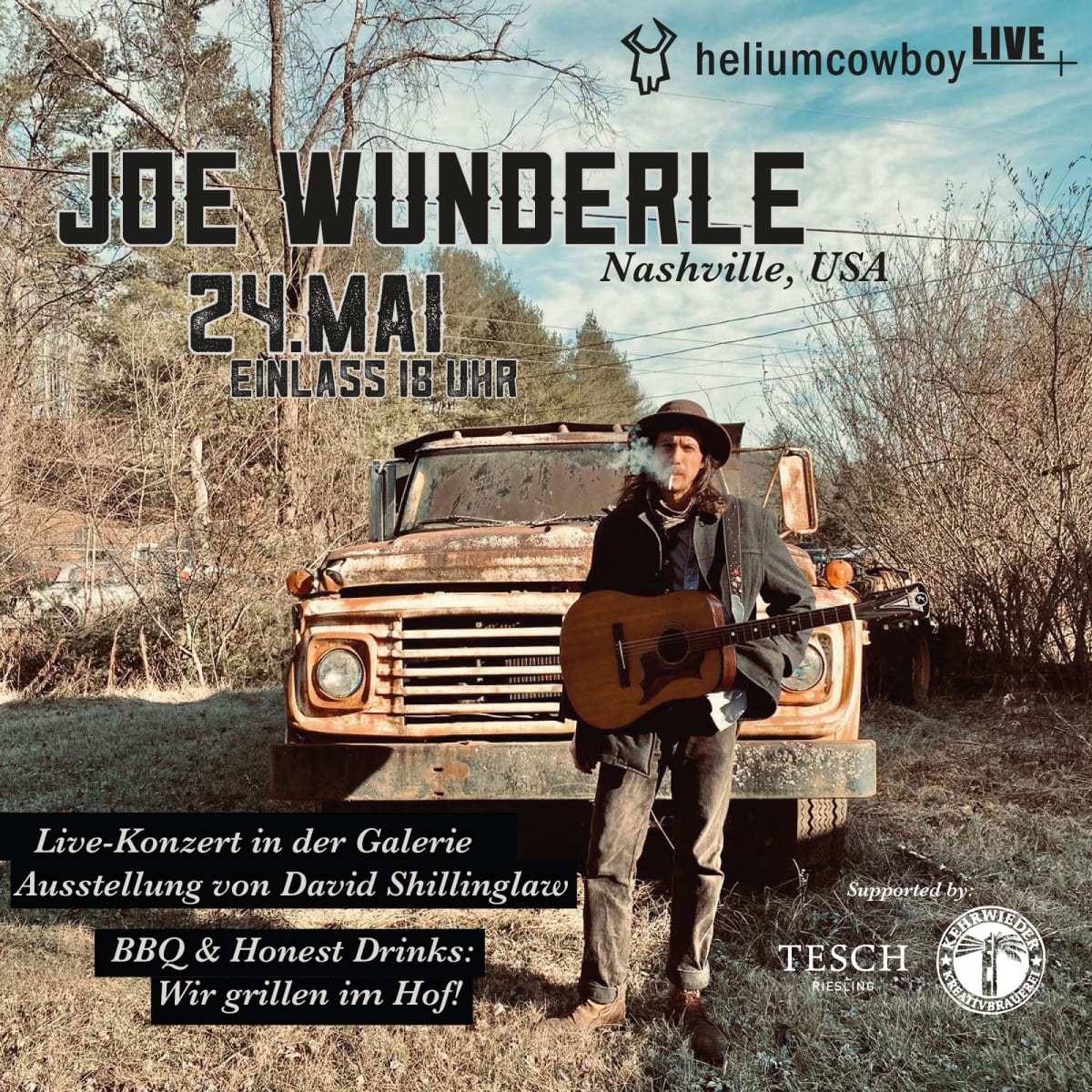 Live: Joe Wunderle in concert