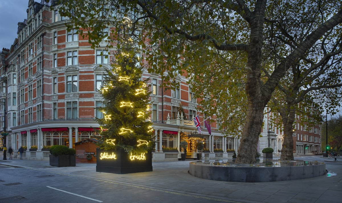 Discover the 19 best hotels in London for a magical Christmas stay! From luxurious decor and festive afternoon teas to cozy rooftop chalets and stunning holiday views, find the perfect hotel to experience London’s holiday charm. Ideal for a memorable Christmas getaway in the heart of the city. Click to see more on where to stay in london for christmas. Where To Stay In London During Christmas, Christmas Time, London Hotels At Christmas, Best London Hotels At Christmas, Christmas In London Hotel