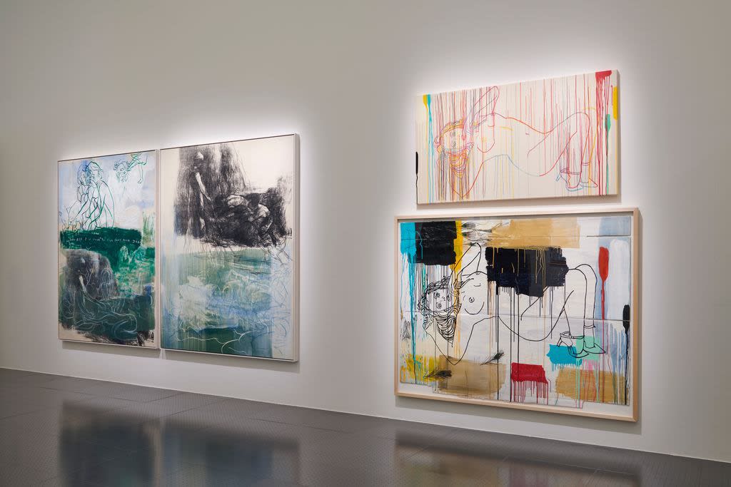 Wallpaper | Ghada Amer, ‘With a small gesture of buying a postcard, we all become copyists’: the Louvre’s celebration of copying speaks to human nature