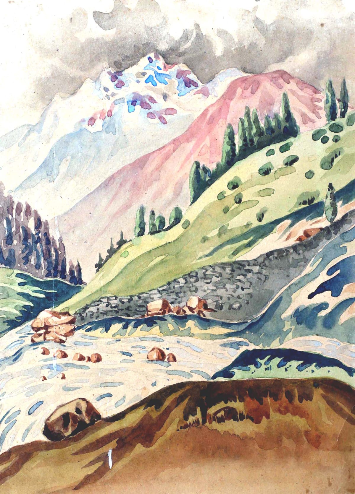 Timescape: Exploration of topography through the modernist lens