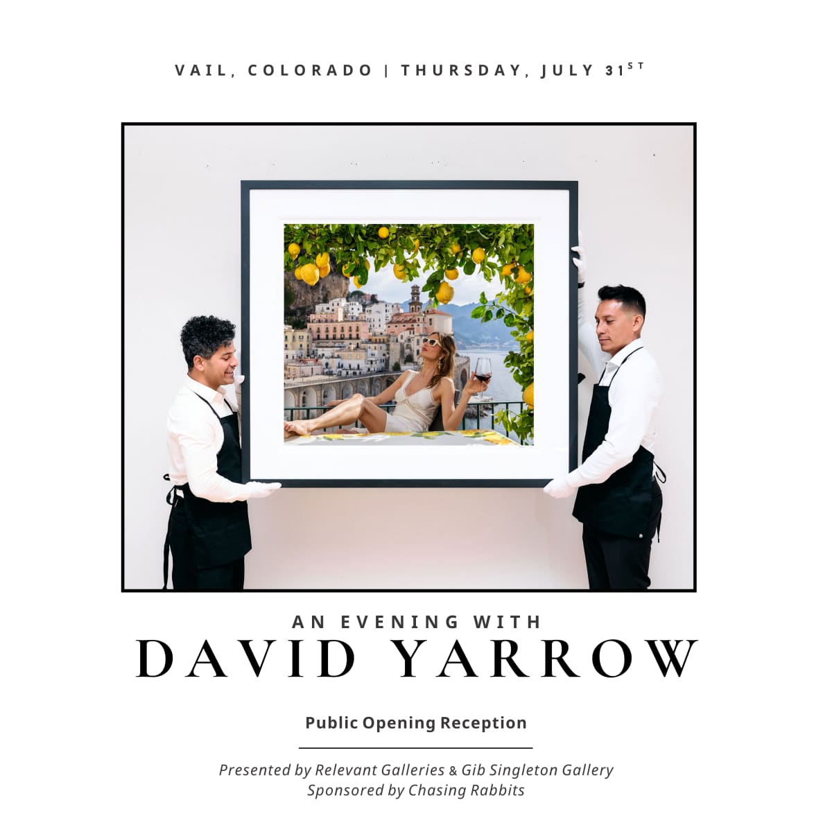 An Evening With David Yarrow